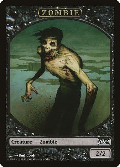 Zombie Token Magic 2010 (M10) Magic card
