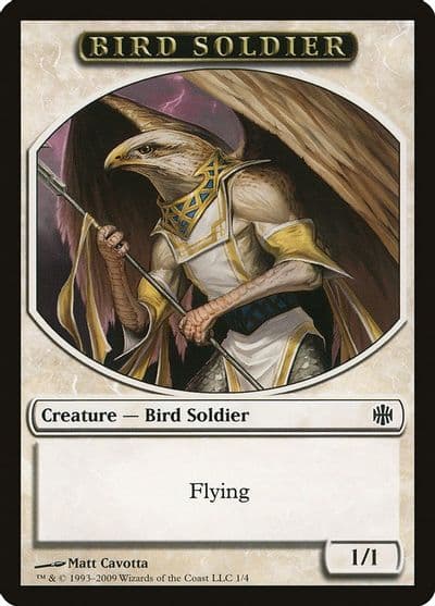 Bird Soldier Token Alara Reborn Magic card