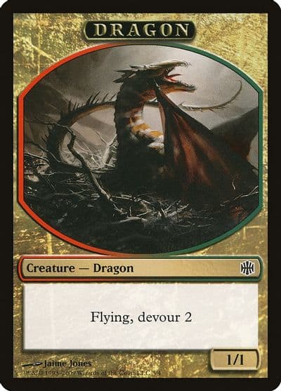 Dragon Token Alara Reborn Magic card