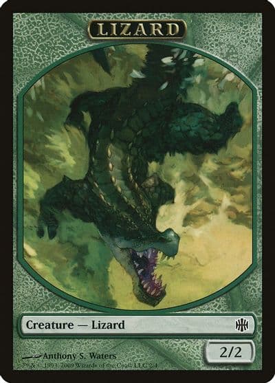 Lizard Token Alara Reborn Magic card