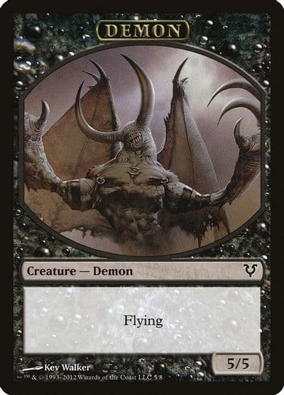 Demon Token Avacyn Restored Magic card