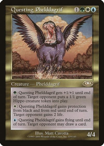 Questing Phelddagrif Planeshift Magic card