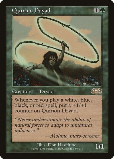 Quirion Dryad Planeshift Magic card