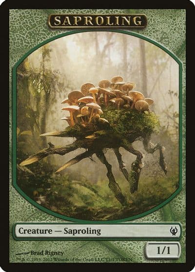 Saproling Token Duel Decks: Izzet vs. Golgari Magic card
