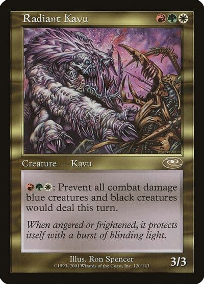 Radiant Kavu Planeshift Magic card