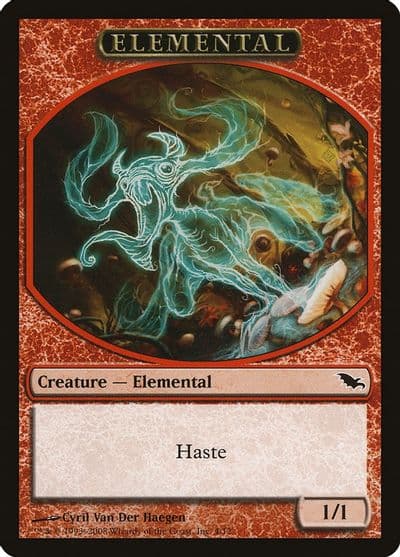 Elemental Token 4 Shadowmoor Magic card