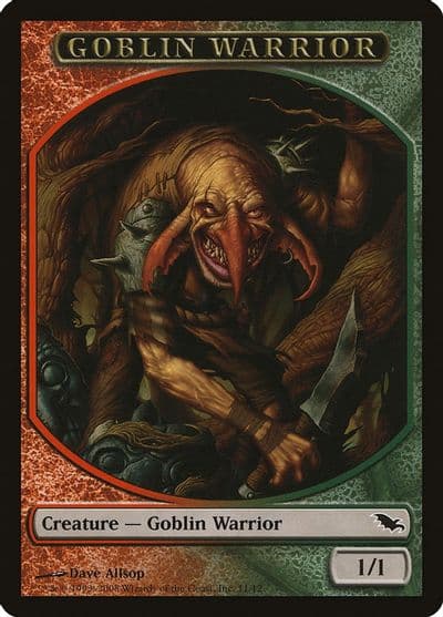 Goblin Warrior Token Shadowmoor Magic card