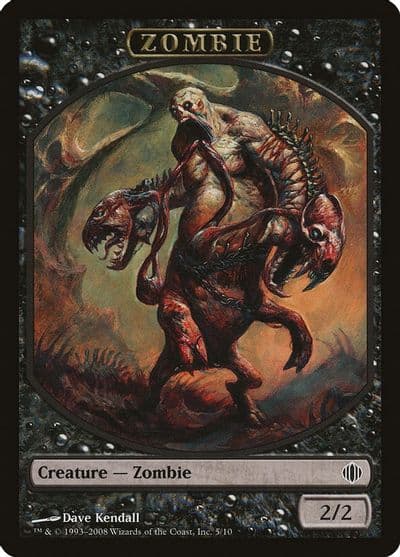 Zombie Token Shards of Alara Magic card