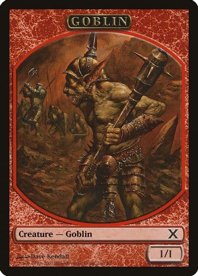 Goblin Token 10th Edition Magic card