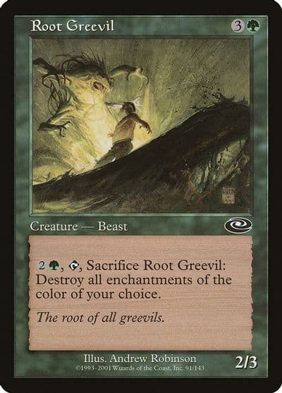 Root Greevil Planeshift Magic card