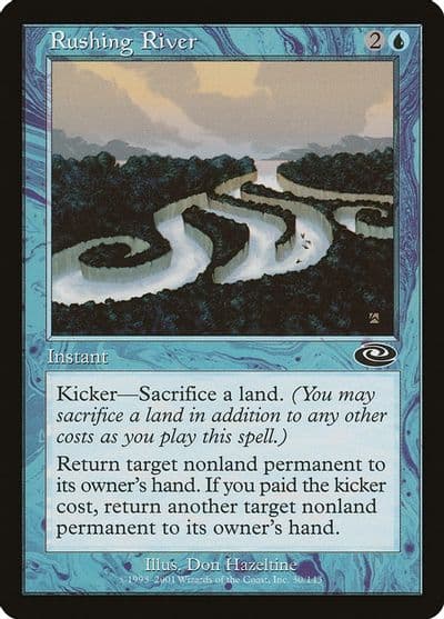 Rushing River Planeshift Magic card