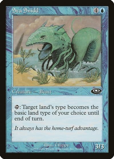 Sea Snidd Planeshift Magic card