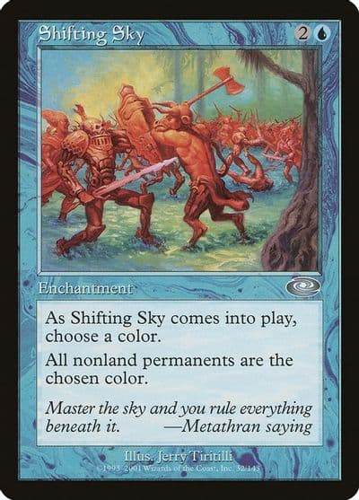 Shifting Sky Planeshift Magic card