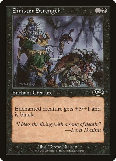 Sinister Strength Planeshift Magic card