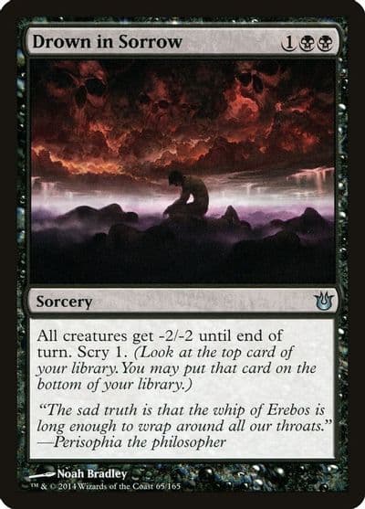 Drown in Sorrow Born of the Gods Magic card