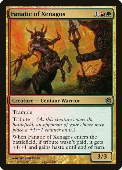 Fanatic of Xenagos Born of the Gods Magic card