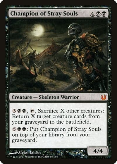 Champion of Stray Souls Born of the Gods Magic card