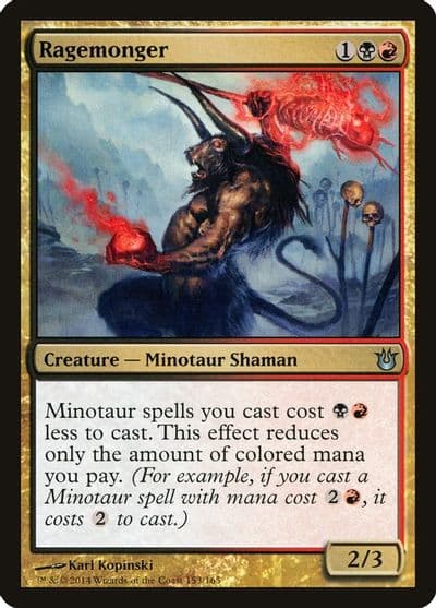 Ragemonger Born of the Gods Magic card