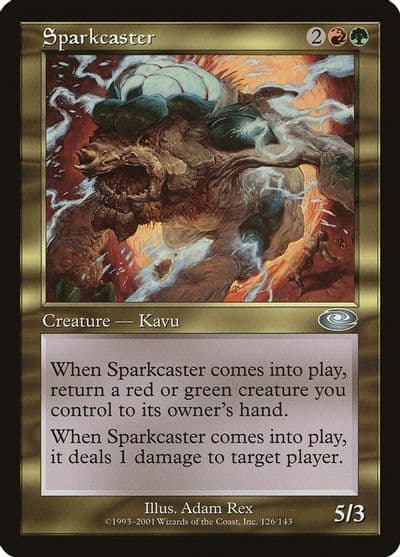 Sparkcaster Planeshift Magic card
