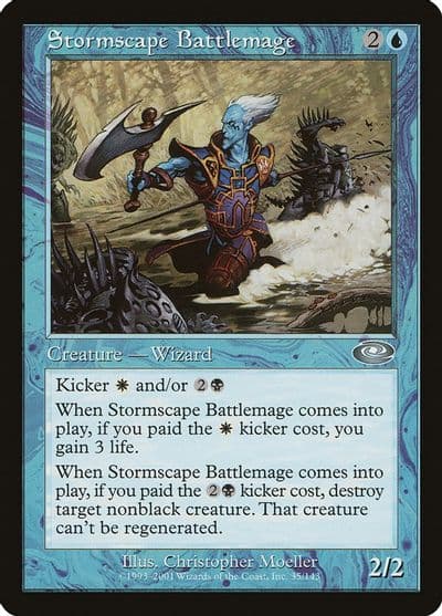 Stormscape Battlemage Planeshift Magic card