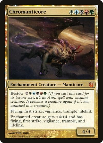 Chromanticore Born of the Gods Magic card