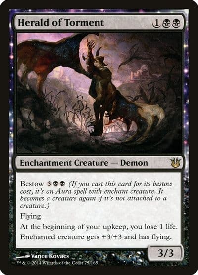 Herald of Torment Born of the Gods Magic card