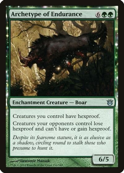 Archetype of Endurance Born of the Gods Magic card