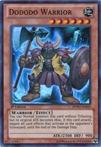 Dododo Warrior Battle Pack 2: War of the Giants Round 2 Yu-Gi-Oh! card