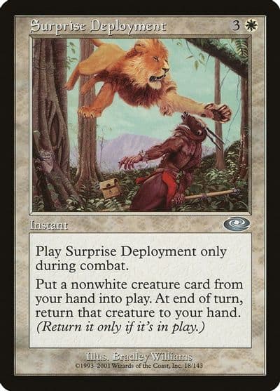 Surprise Deployment Planeshift Magic card