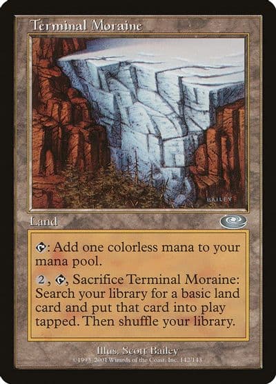 Terminal Moraine Planeshift Magic card