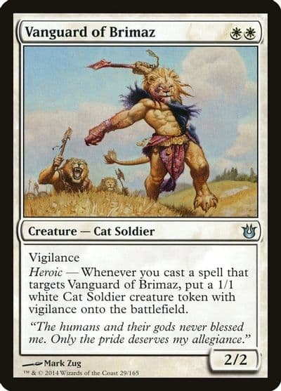 Vanguard of Brimaz Born of the Gods Magic card