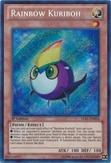 Rainbow Kuriboh Legacy of the Valiant Yu-Gi-Oh! card