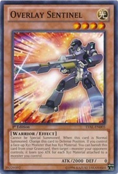 Overlay Sentinel Legacy of the Valiant Yu-Gi-Oh! card