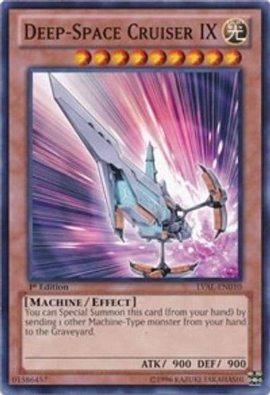 Deep Space Cruiser IX Legacy of the Valiant Yu-Gi-Oh! card