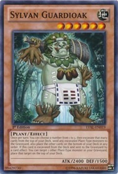 Sylvan Guardioak Legacy of the Valiant Yu-Gi-Oh! card