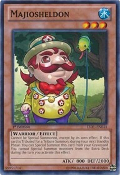 Majiosheldon Legacy of the Valiant Yu-Gi-Oh! card