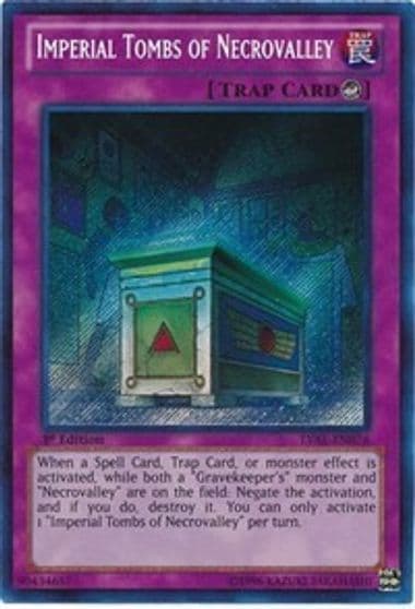 Imperial Tombs of Necrovalley Legacy of the Valiant Yu-Gi-Oh! card