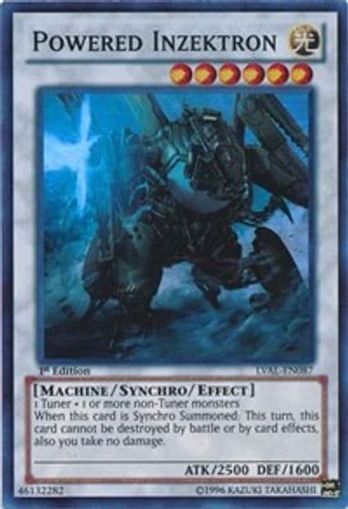 Powered Inzektron Legacy of the Valiant Yu-Gi-Oh! card