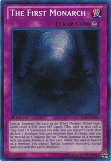 The First Monarch Legacy of the Valiant Yu-Gi-Oh! card
