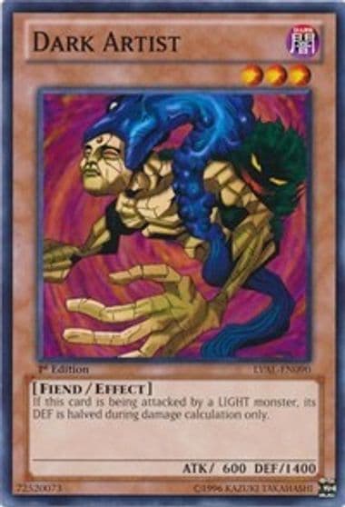 Dark Artist Legacy of the Valiant Yu-Gi-Oh! card