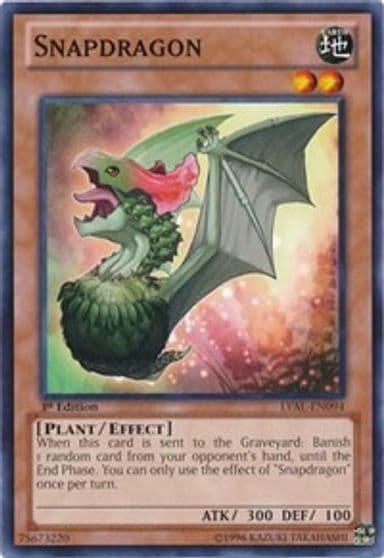 Snapdragon Legacy of the Valiant Yu-Gi-Oh! card