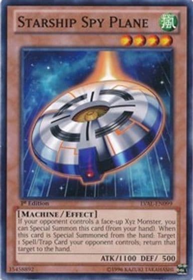 Starship Spy Plane Legacy of the Valiant Yu-Gi-Oh! card