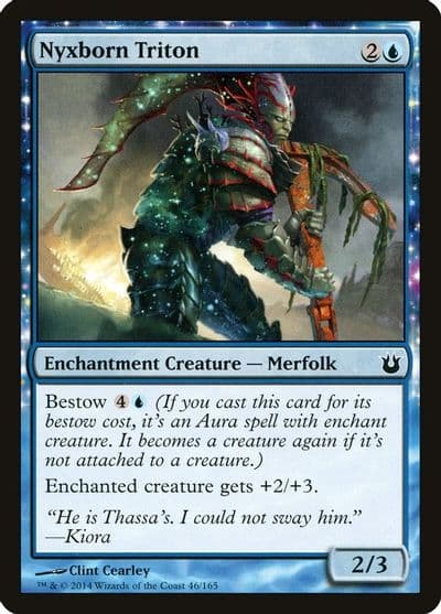 Nyxborn Triton Born of the Gods Magic card