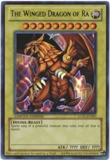 The Winged Dragon of Ra Legendary Collection 1 Yu-Gi-Oh! card