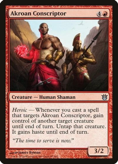 Akroan Conscriptor Born of the Gods Magic card