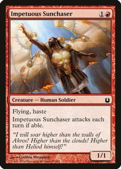 Impetuous Sunchaser Born of the Gods Magic card