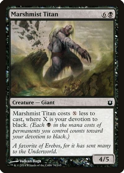Marshmist Titan Born of the Gods Magic card