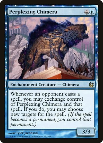 Perplexing Chimera Born of the Gods Magic card