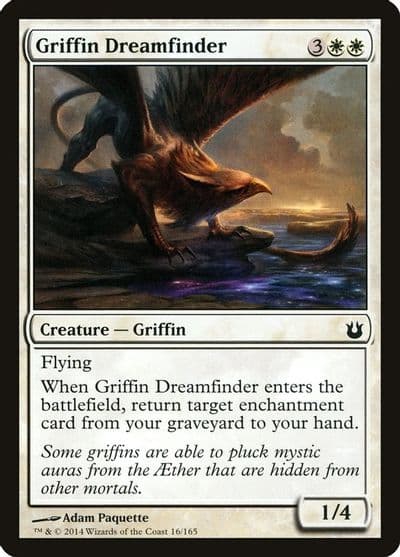 Griffin Dreamfinder Born of the Gods Magic card