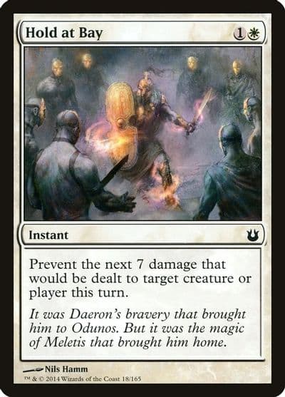 Hold at Bay Born of the Gods Magic card